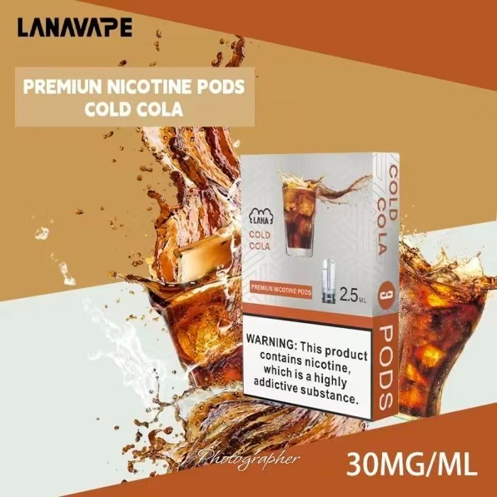 冰可樂｜Lana煙彈  2.5ml  一盒三入