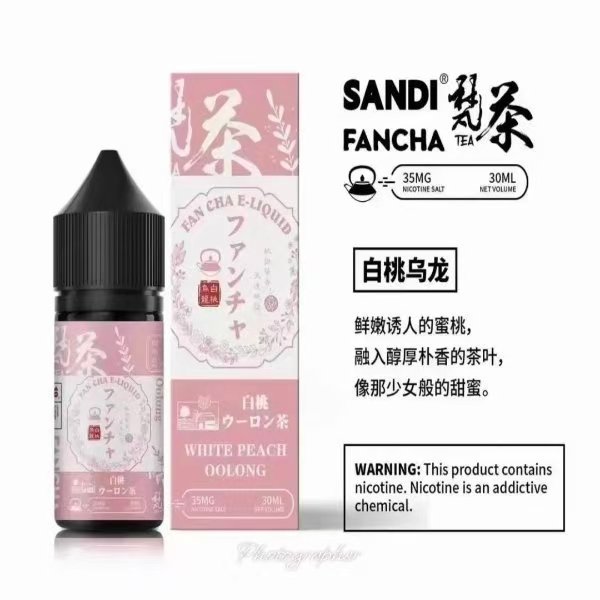 【10種口味】日本進口 SANDI FANCHA梵茶煙油 30ml/35mg:圖片 3